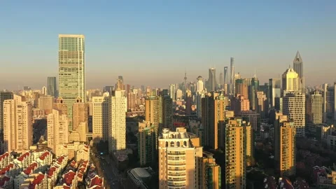 City sunset Stock Footage 146253993