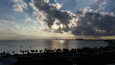 City sunset Stock Footage 156161749