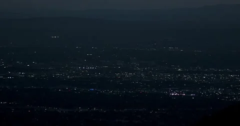 City Before Sunset Stock Footage 292725458