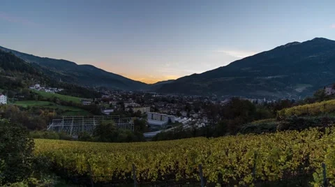 City sunset timelapse Stock Footage 49907711