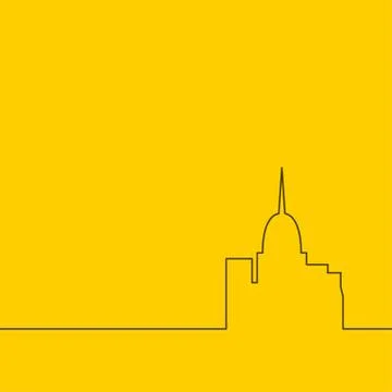 City symbol background Stock Illustration