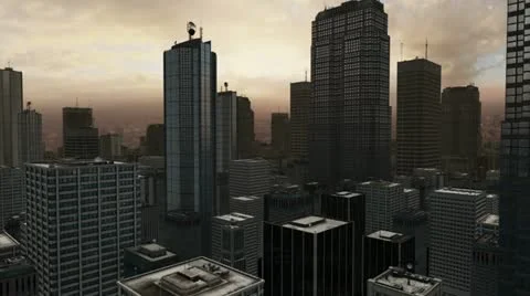 City tall Stock Footage 20576745
