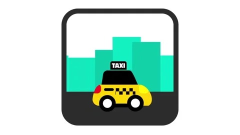 City Taxi View Stock Footage 334367132
