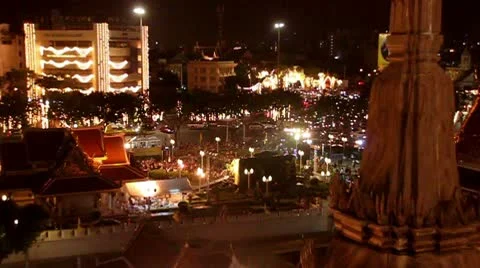 City Temple Stock Footage 10225775