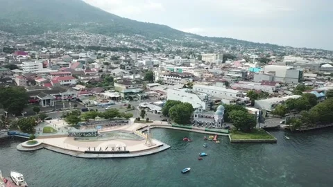 City ​​of ternate Stock Footage 232742117