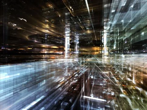 City Texture Stock Illustration