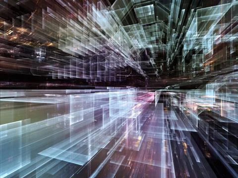 City Texture Stock Illustration