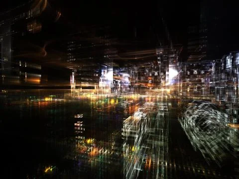 City Texture Stock Illustration