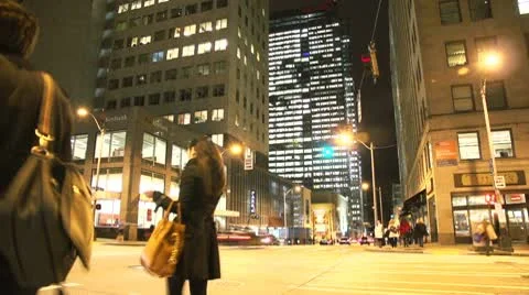 City Time-lapse Stock Footage 10733020