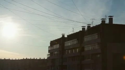 City, Time Lapse Video stock 22304294