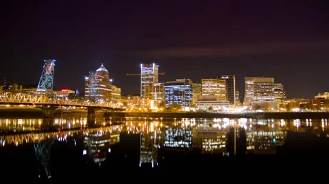 City time lapse Stock Footage 60437618