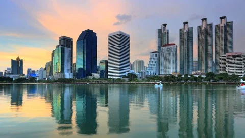 City Time lapse 스톡 동영상 93838908