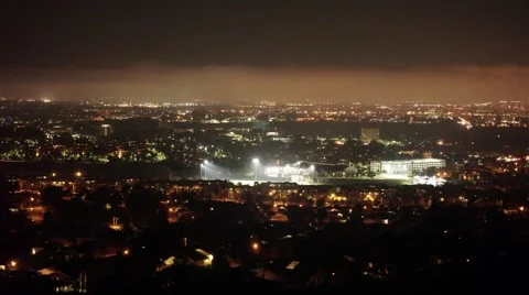 City time lapse Night Video stock 65098587