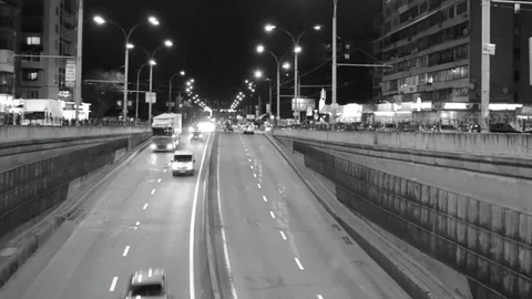 City Timelapse Stock Footage 83553297