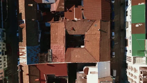 City from top Stock Footage 242230012