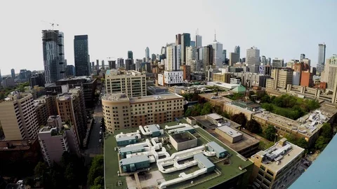 The City of Toronto in Canada Stock Footage 112712328