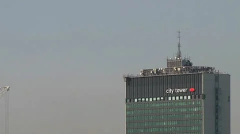 City Tower Offices Video stock 8953259
