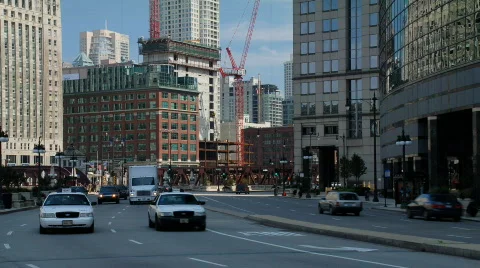 City Traffic 1 Stock Footage 108021