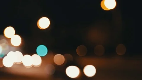 City traffic blurry background Video stock 71388828
