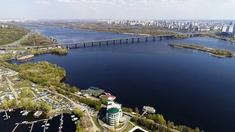 City Traffic on the Bridge Stock Footage 106980918