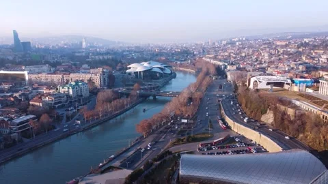 City traffic in the evening Stock Footage 168569256