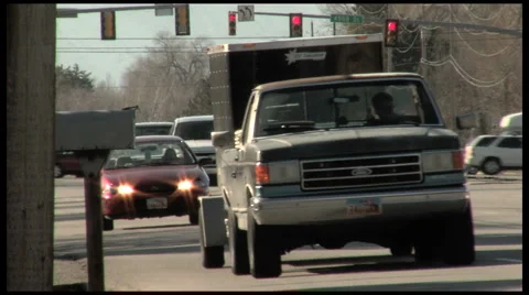 City traffic Stock Footage 1182238