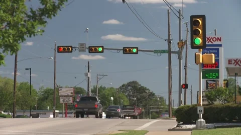 City traffic Stock Footage 5503805