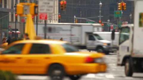 City Traffic Stock Footage 31949533