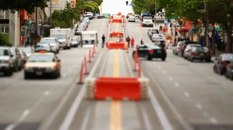 City Traffic Stock Footage 31950543