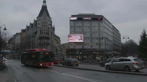 City traffic Stock Footage 35216931