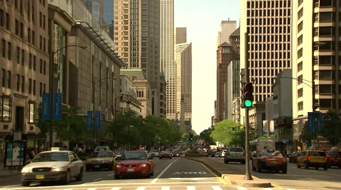 City Traffic Stock Footage 42575771