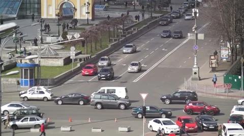 City Traffic Stock Footage 49410350