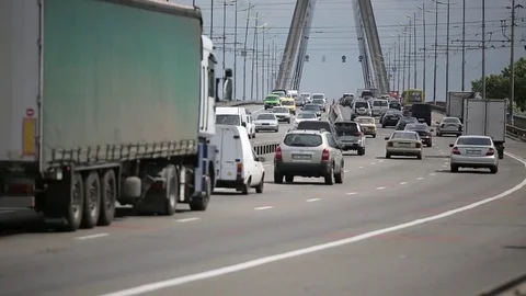 City traffic Stock Footage 75219133