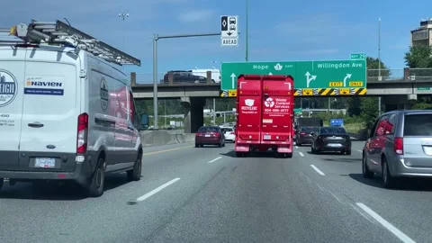 City Traffic Stock Footage 135707078