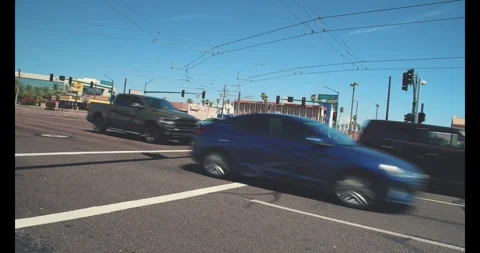 City Traffic Stock Footage 316546894