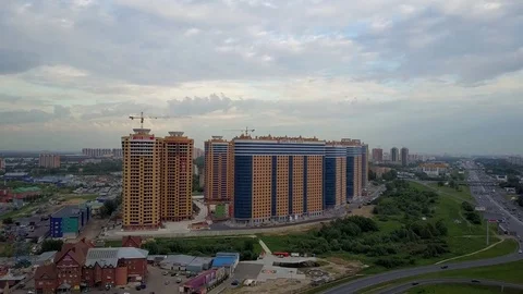 City traffic intersection Stock Footage 77103312