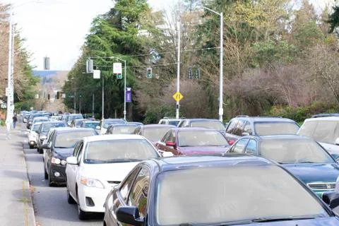 City Traffic Jam Stock Photos