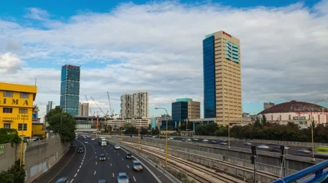 City Traffic Panning Time Lapse in Tel Aviv at Day Timelapse in motion, Hypelaps Vidéo 59174036