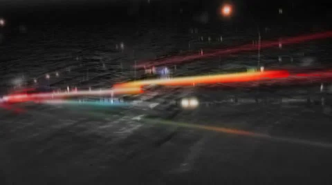 City traffic in river Stock-Footage 65771423