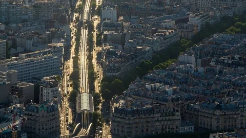City traffic at sunset Stockbeeldmateriaal 79954466