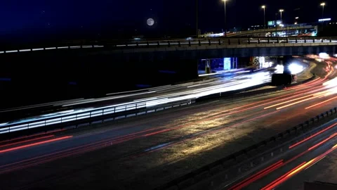 City Traffic time-lapse Stock-Footage 200138705