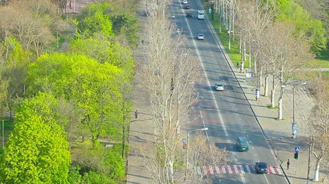 City traffic. timelapse. Stock Footage 37428703