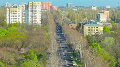 City traffic. timelapse. 库存影片 37429734