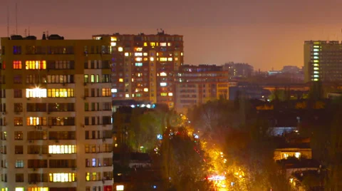 City traffic. timelapse. 库存影片 37510376