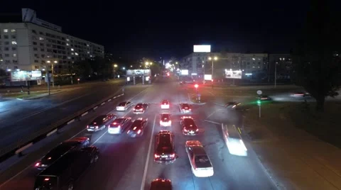 City traffic timelapse Stock Footage 40117107