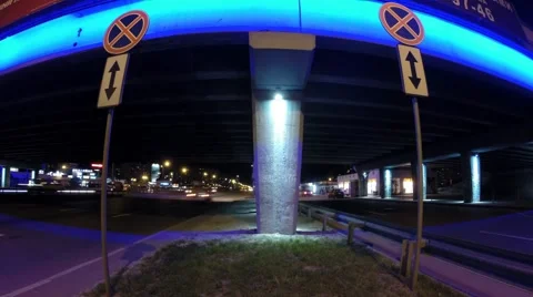 City traffic timelapse Stock Footage 40117243