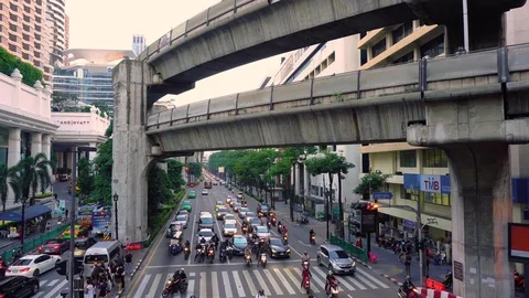 City traffic timelapse Stock Footage 82769889