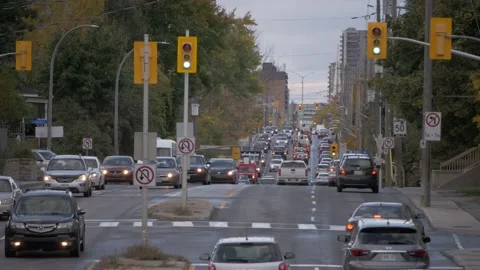 City Traffic Timelapse Stock Footage 238392987