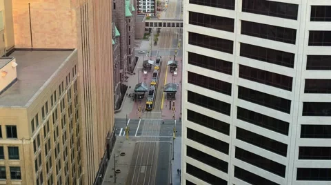 City Trains Stock Footage 63084896