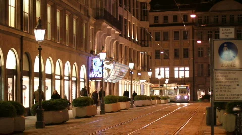 City Tram 库存影片 596287